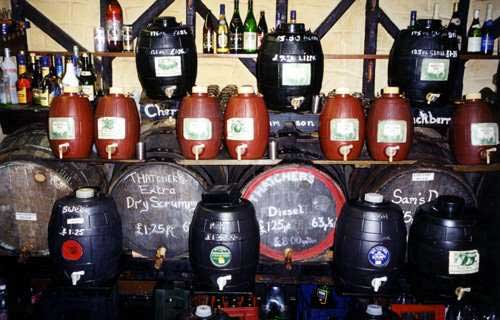 Cider Bar, Newton Abbot, Devon.