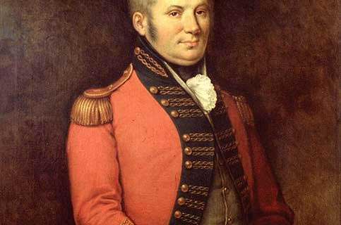 John Graves Simcoe.