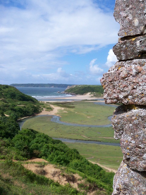 Three Cliffs Beach Three Cliffs Beach