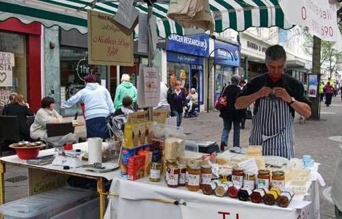 Newton Abbot Market Devon.