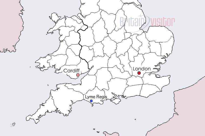 Lyme Regis Map