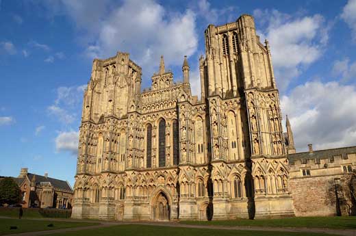 Wells Cathedral, Wells, Somerset.