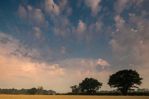 Weather in Britain.