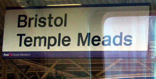 Bristol Temple Meads Station is Bristol's main railway station and a major transport hub.
