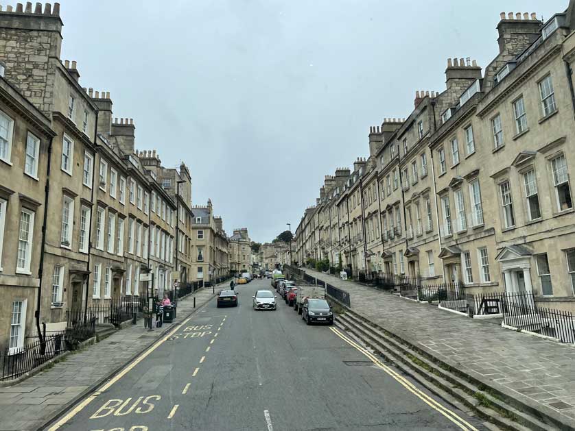 Take the pain out of Bath's many hills on a bus tour of the city.