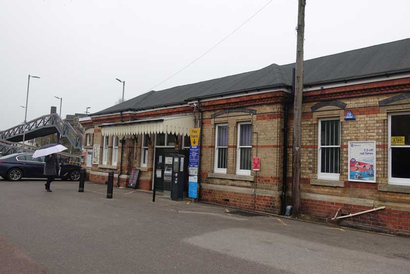 Moreton-in-Marsh railway station about 8 miles from Bourton