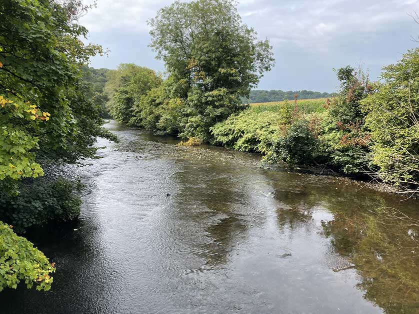 The River Goyt runs through the park.