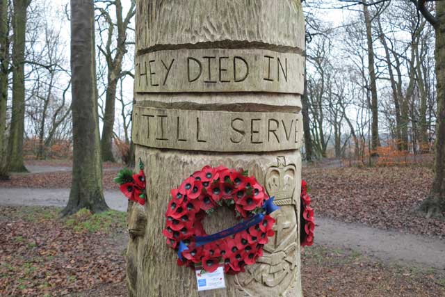 Woodbank Memorial Park, Stockport Memorial for the animals killed during World War I.