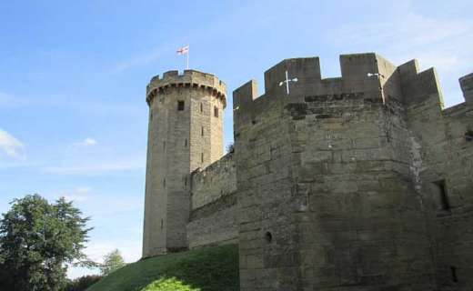 Warwick Castle & Knight’s Village.