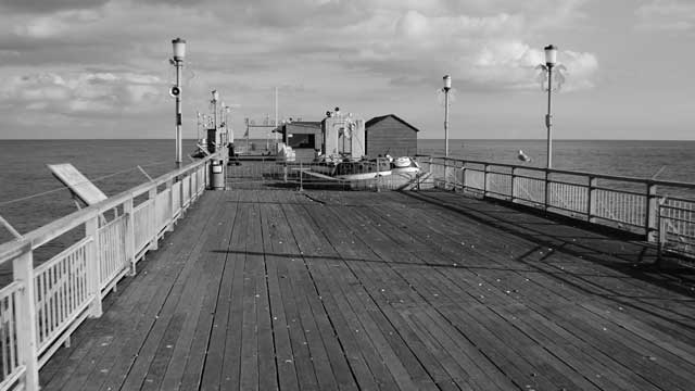 Teignmouth Pier, Devon, UK.