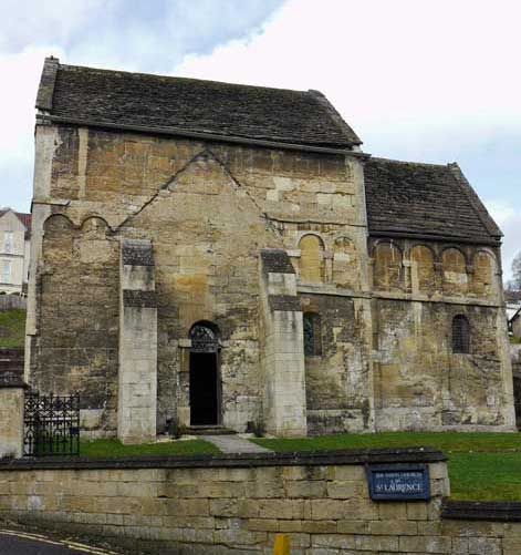 Saxon Church of St Laurence in Bradford-on-Avon.