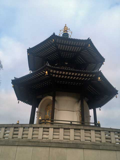 London Peace Pagoda in Battersea Park London Peace Pagoda in Battersea Park