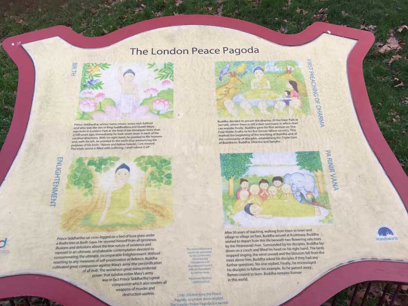 London Peace Pagoda in Battersea Park London Peace Pagoda in Battersea Park