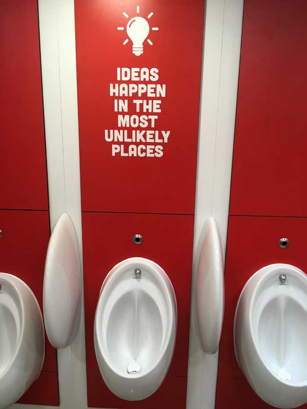 Urinals in York Station Urinals in York Station; Gentlemen's Urinals in Britain