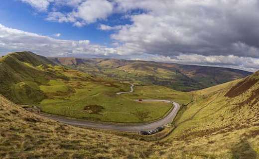 Castleton Peak District Derbyshire.