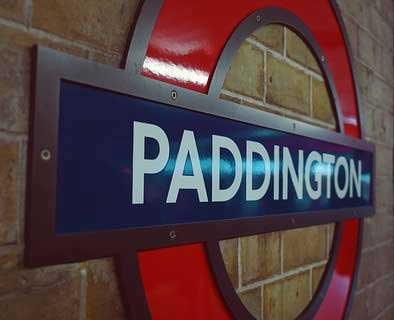 Paddington Station.