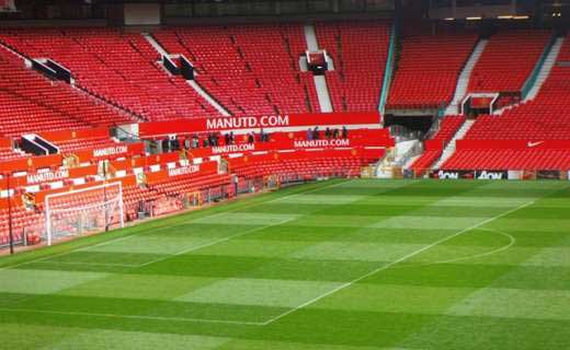 Old Trafford Stadium Home of Manchester United.