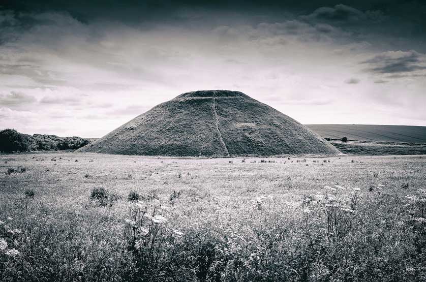 Silbury Hill near Avebury.