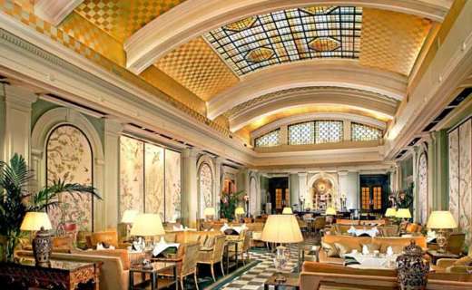 Park Lane Hotel Palm Court, London.