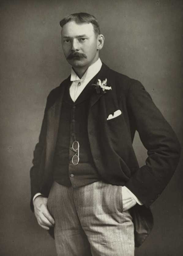 The author in the 1890s.