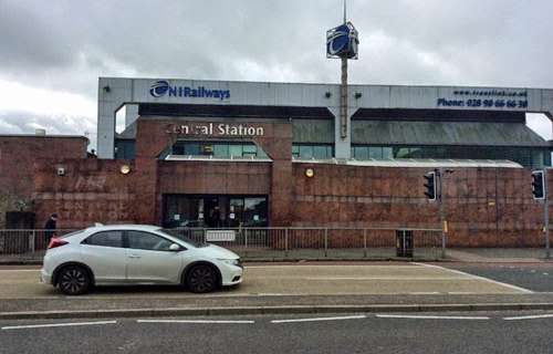 Belfast Central Station, Belfast, Northern Ireland.