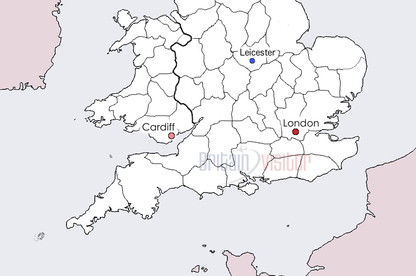 Leicester Map