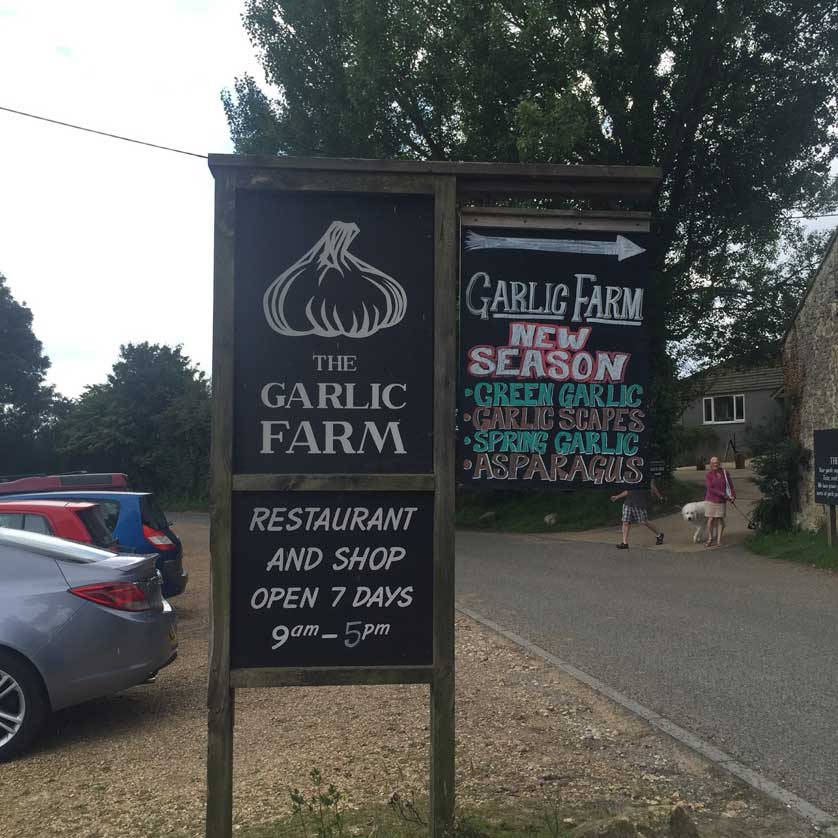 The Garlic Farm.