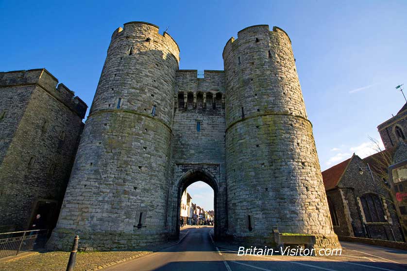 Canterbury's historic Westgate.