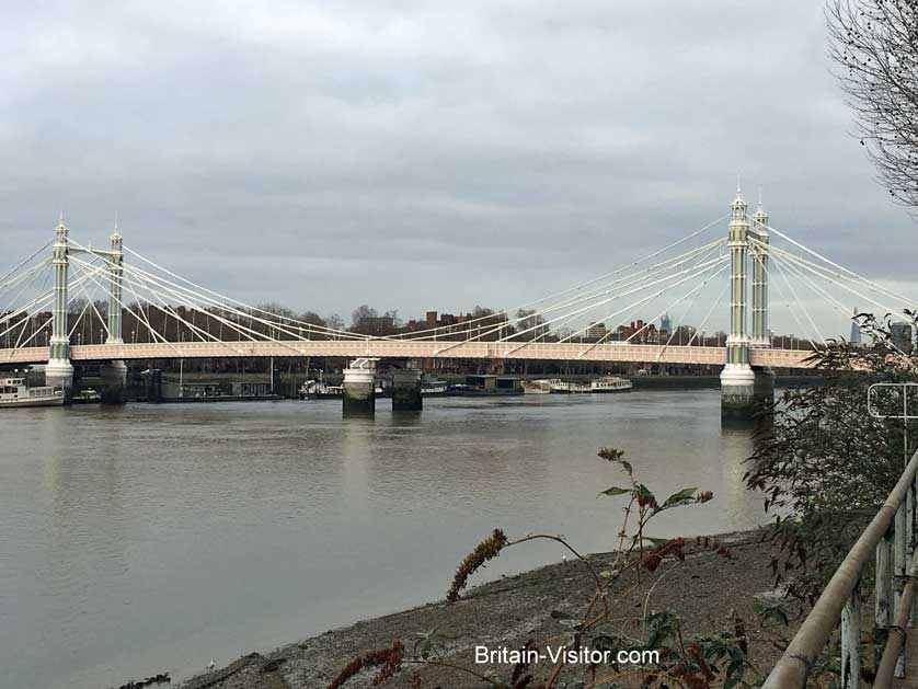 Albert Bridge, Chelsea, London
