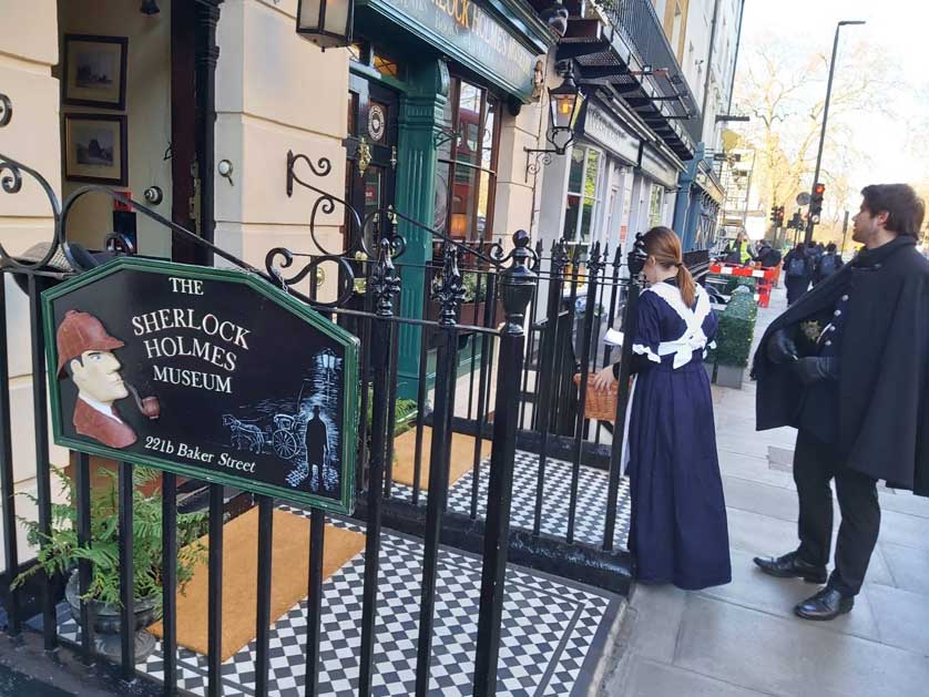 The Sherlock Holmes Museum.