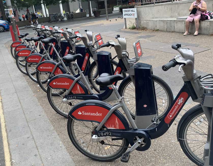 Docking station near Waterloo.