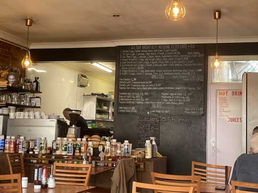 Cafe Nell Ealing London.