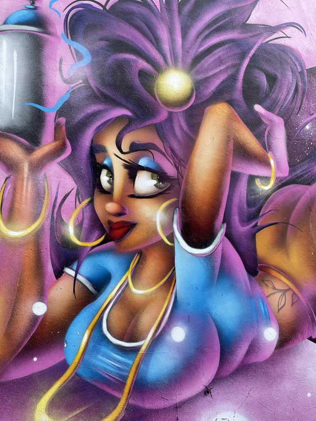 Stockport street art.