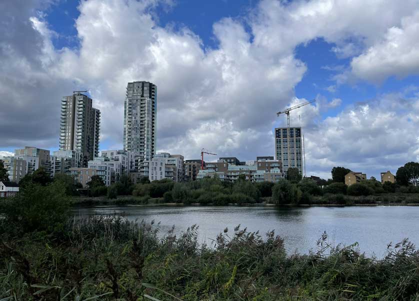 New development in the area.