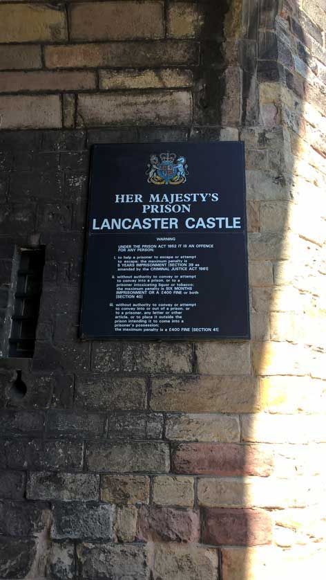 Entrance to the former prison.