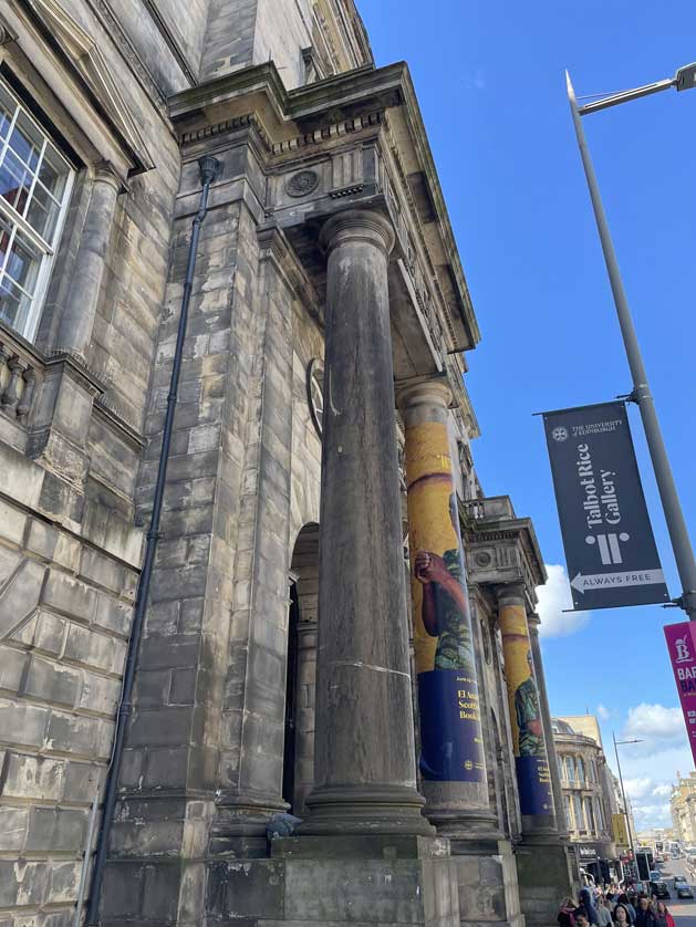 Entrance to the Talbot Rice Gallery.