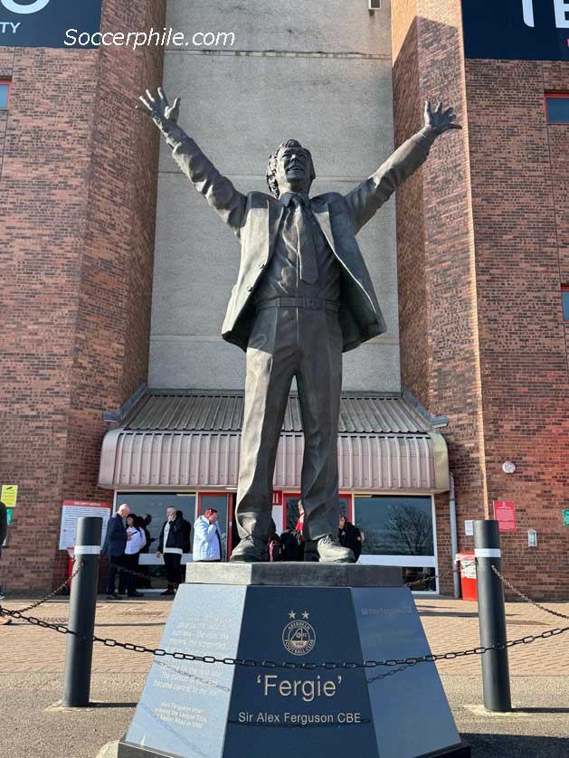 Sir Alex Ferguson, Pittodrie.