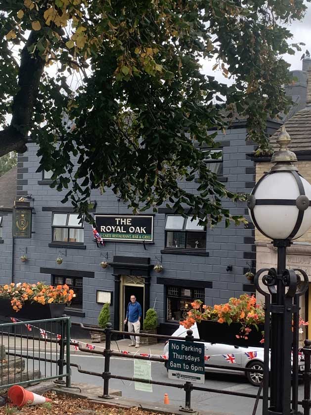 The Royal Bar & Grill Restaurant.